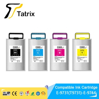 Compatible T9731 T9732 T9733 T9734 Color  Ink Cartridge Bag for  Epson WF-C869R WF-C869 Series/C869RD3TWFC/C860