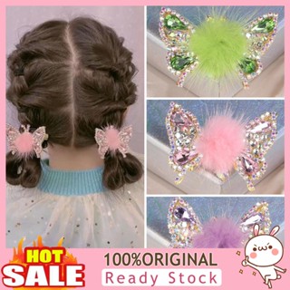 [B_398] Hair Clip Non-marking Lovely Portable Detailed Non-slip Fix Alloy Bow-knot Kids Hairpin Hair Accessories