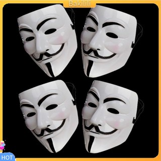 (Bakilili) หน้ากากแฟนซี Anonymous Hacker V for Vendetta Master สําหรับปาร์ตี้ฮาโลวีน