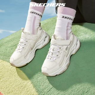 Skechers สเก็ตเชอร์ส รองเท้า เด็กผู้หญิง Sport DLites 4.0 Shoes - 302542L-WHT