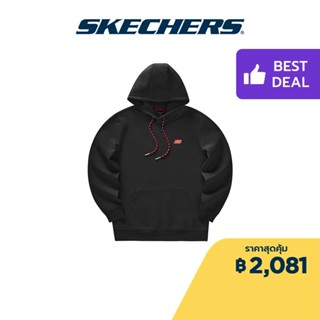 Skechers สเก็ตเชอร์ส เสื้อสเวตเตอร์มีฮู้ด ผู้ชาย GOKNIT Hoodies - L123M003