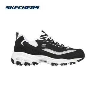 Skechers สเก็ตเชอร์ส รองเท้า ผู้หญิง Sport DLites 1.0 Shoes - 149250-BKW