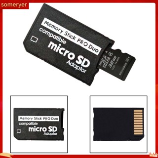 [someryer] อะแดปเตอร์การ์ดเกม 8/16/32 g รองรับ tf to micro sd ms สําหรับ sony psp