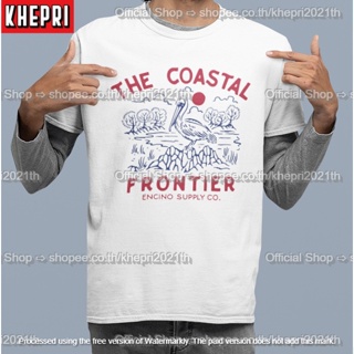 เสื้อยืด Unisex รุ่น The Coastal Frontier สวยใส่สบายแบรนด์ Khepri Cotton TC ผ้าพรีเมียม พิมพ์สวย ระวังของปลอม!