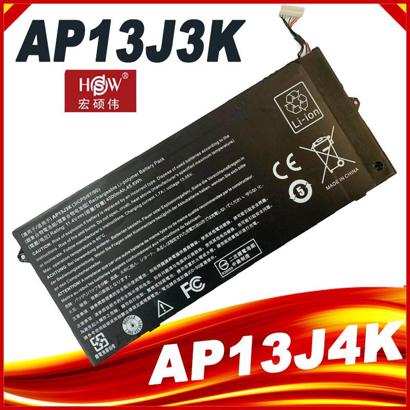 ใหม่ AP13J3K แบตเตอรี่แล็ปท็อปสำหรับ ACER Chromebook C720 C720P C740 AP13J4K C720-2802 C720-2844 C72