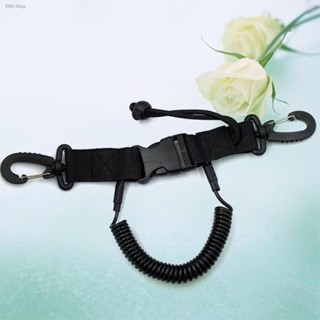 ☼Pi Climbing Underwater Diving Camera Safety Spring Anti Lost Rope Lanyard Strap