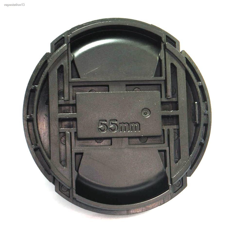 Photo Center Pinch Snap on Front Lens Cap for filter Canon DSLR Camera 49 52 55 58 62 67 72 77 82mm