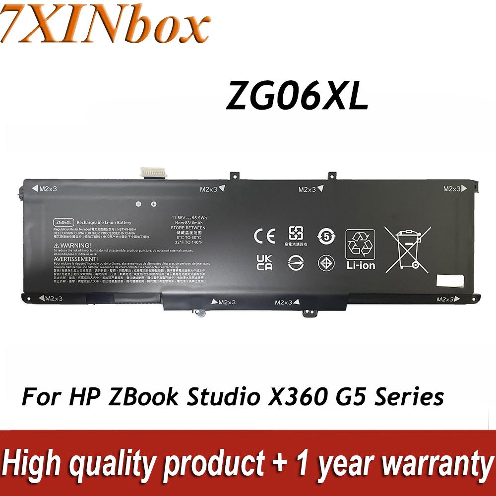 ใหม่ ZG06XL แล็ปท็อปแบตเตอรี่11.55โวลต์8310มิลลิแอมป์ชั่วโมงสำหรับ HP ZBook สตูดิโอ X360 G5 G52ZC59E