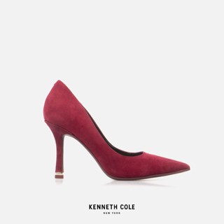 KENNETH COLE รองเท้าส้นสูงผู้หญิง รุ่น ROMI PUMP สีแดงไวน์ ( HEL - KL22ROP03-644 )