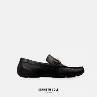 KENNETH COLE รองเท้าลำลองผู้ชาย รุ่น LYON BIT DRIVER สีดำ ( CAS - RMS1012UO-001 )