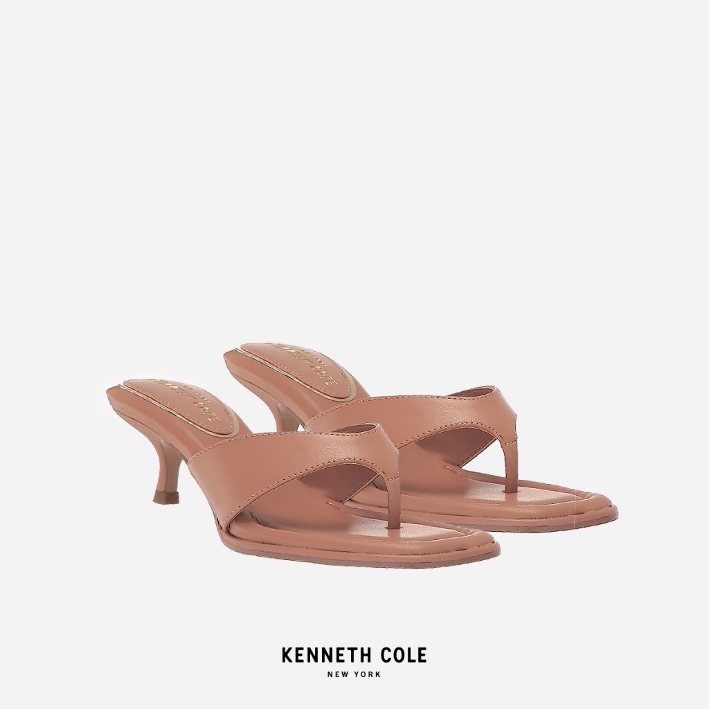 KENNETH COLE รองเท้าส้นสูงผู้หญิง รุ่น GENEVA สีน้ำตาล ( HEL - KL23GEN03-210 )