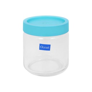 ขวดโหลแก้วฝาดึง OCEAN GLASS POP JAR 0.5 ลิตร สีเขียว/ใส