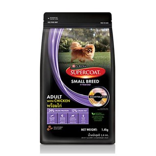 อาหารสุนัข SUPERCOAT ADULT WITH CHICKEN 1.4 กก.