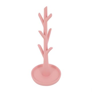 อุปกรณ์จัดเก็บเครื่องประดับ เรซิ่น STACKO WISH 13.3X13.3X31.3 ซม. สีชมพู