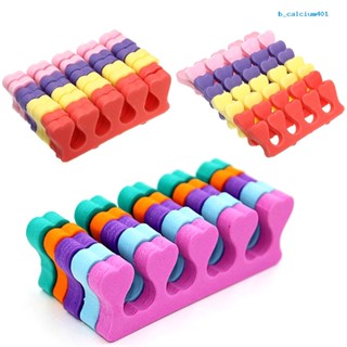 Calciummj 10/20Pcs Soft Sponge Nail Art Finger Toe Separator Salon Home Pedicure Tool