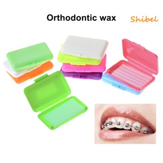 HOT_ 1Box Braces Wax Scent Oral Care Braces Aligners ใช้ขี้ผึ้งทันตกรรมสำหรับบ้าน