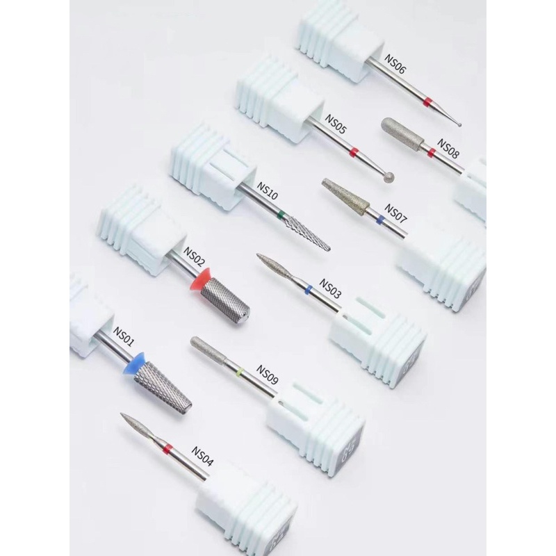 พร้อมส่ง💃 หัวเจียอย่างดี 💅เก็บขอบ เก็บหนัง เตรียมหน้าเล็บ เจียซอกเล็บ #NS