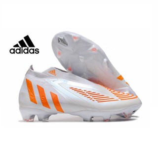 Adidas Predator Edge+ FG รองเท้าบูทฟุตบอล กันน้ํา ข้อสูง 15