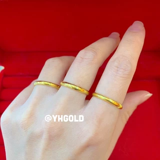 แหวนทอง1กรัมYonghenggold ทองแท้96.5% มีใบรับประกัน ทักแชทเลือกลายได้รับ
