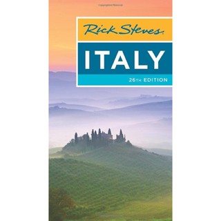 NEW! หนังสืออังกฤษ Rick Steves Italy (Twenty-sixth Edition) [Paperback]