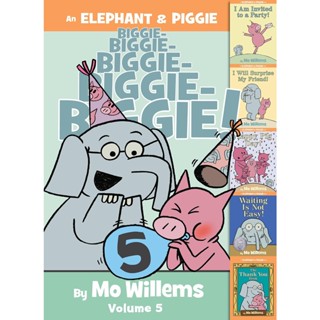 NEW! หนังสืออังกฤษ An Elephant &amp; Piggie Biggie-Biggie-Biggie-Biggie! ( An Elephant &amp; Piggie 4 ) [Hardcover]