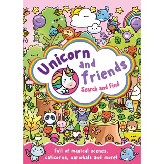 NEW! หนังสืออังกฤษ Unicorn and Friends Search and Find [Paperback]