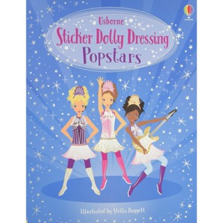 NEW! หนังสืออังกฤษ Sticker Dolly Dressing Popstars (Sticker Dolly Dressing) [Paperback]