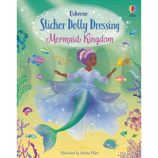 NEW! หนังสืออังกฤษ Sticker Dolly Dressing Mermaid Kingdom (Sticker Dolly Dressing) [Paperback]