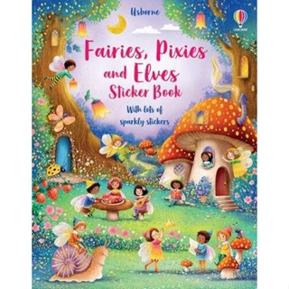 NEW! หนังสืออังกฤษ Fairies, Pixies and Elves Sticker Book (Sticker Books) [Paperback]