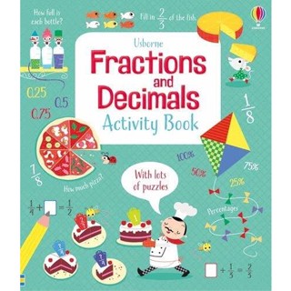 NEW! หนังสืออังกฤษ Fractions and Decimals Activity Book (Maths Activity Books) [Paperback]