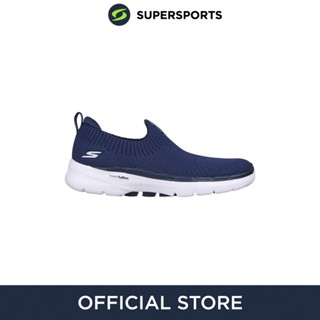 SKECHERS  GO WALK 6™ - Stunning View รองเท้าลำลองผู้หญิง รองเท้าผ้าใบ