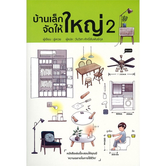 หนังสือ บ้านเล็กจัดให้ใหญ่ 2 : ll คนรักบ้านและสวน บ้านและตบแต่ง ลู่เหวย