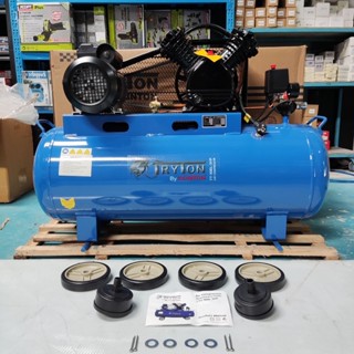 TT-100L-3HP ปั้มลม 3HP 100L ปั๊มลมสายพาน tryton  สินค้าเเท้รับประกันจกผู้เเทนจำหน่าย