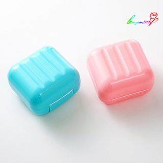 【AG】Portable Travel Waterproof Sealed Soap Box Case Dish Holder Storage Container