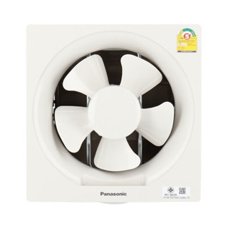 พัดลมระบายอากาศติดผนัง PANASONIC รุ่น FV-20AUT3 ขนาด 8 นิ้ว สีขาว ventilation fan wall mount