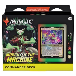 MTG MTGMOM--CBCOM MTG March of the Machine Commander Decks Call for Backup MTG Commander 1 EN Box 2195166208381