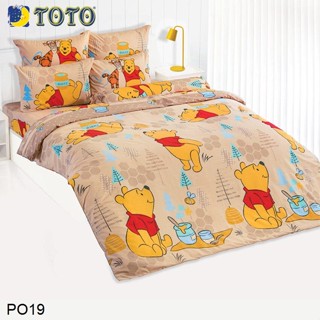 Toto ผ้านวม (ไม่รวมผ้าปูที่นอน) หมีพูห์ Winnie The Pooh PO19 #โตโต้ ผ้าห่ม