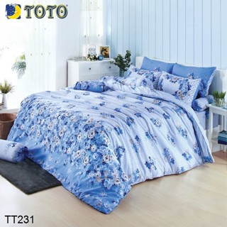 Toto ผ้านวม (ไม่รวมผ้าปูที่นอน) พิมพ์ลาย กราฟฟิก TT231 #โตโต้ ผ้าห่ม