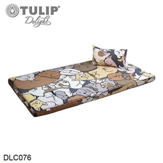 Tulip Delight Picnic ที่นอนปิคนิค พับเก็บได้ 3.5ฟุต 5ฟุต หมาจ๋า Maaja DLC076 #ทิวลิปดีไลท์ ที่นอนพกพา