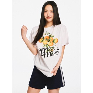 🇰🇷 พรี Mardi Mercredi Tshirt Orange Branche