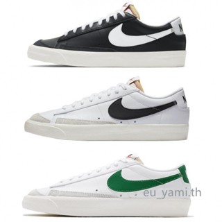 ของแท้100%Nike Collection ไนกี้ รองเท้าผ้าใบ สำหรับผู้ชาย Men Blazer Low 77Vintage DA6364-001 / 101 /115