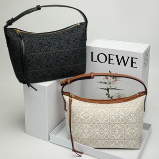 Loewe กระเป๋าอาหารกลางวัน ผ้าแคนวาส แบบพกพา เข้ากับทุกการแต่งกาย สําหรับผู้หญิง 2023