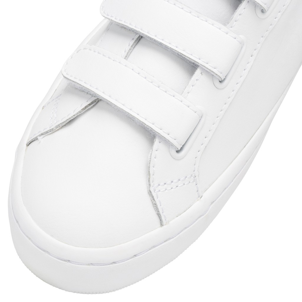 KEDS รองเท้าผ้าใบหนัง แบบสวม รุ่น TIEBREAK LEATHER สีขาว ( WH57616 )