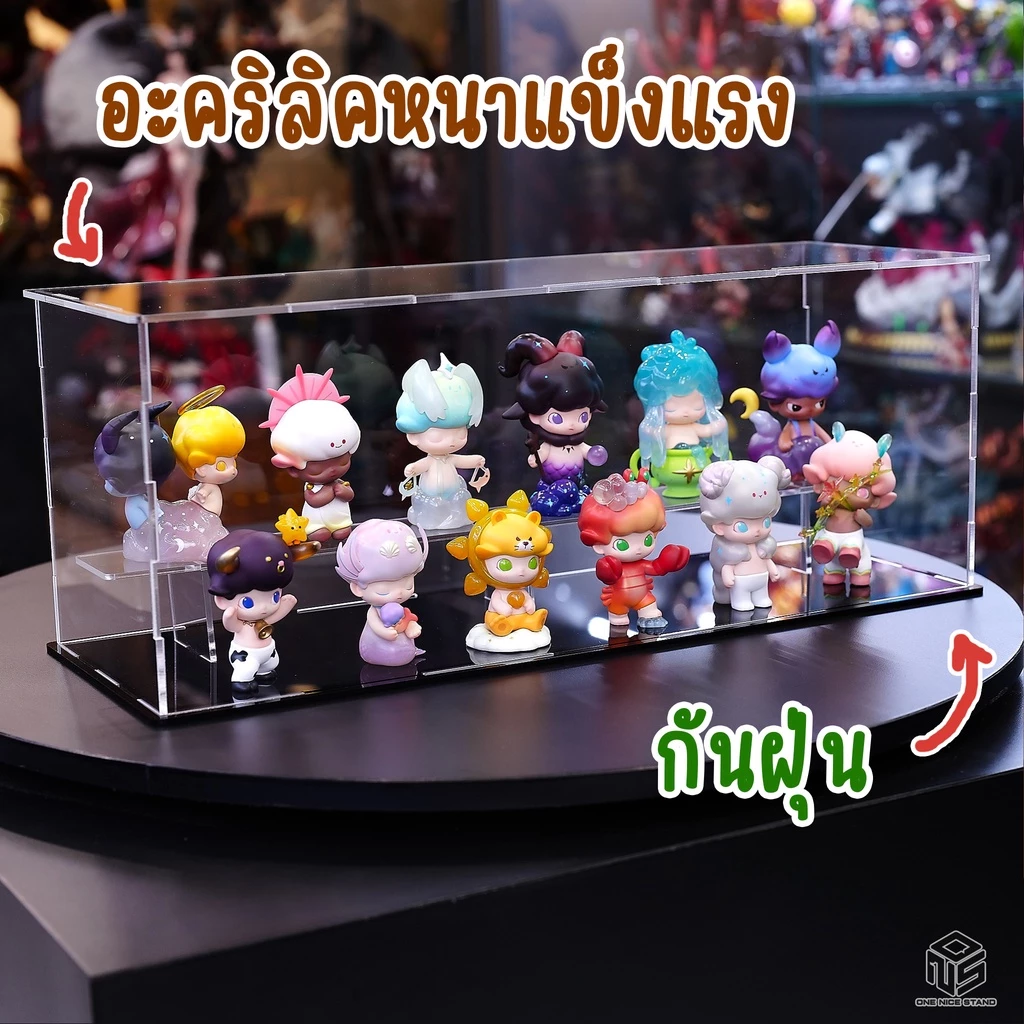 กล่องอะคริลิคใส่โมเดล Ons Box Simple Series สำหรับอาร์ตทอย thumbnail 3