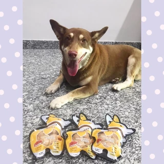 Maru Maru ขนมสุนัข รสตับ ไม่เติมแต่งรสชาติ สี กลิ่น ไม่เติมเกลือ น้ำตาล ใช้วัตถุดิบ Human grade ขนมก้นกลม