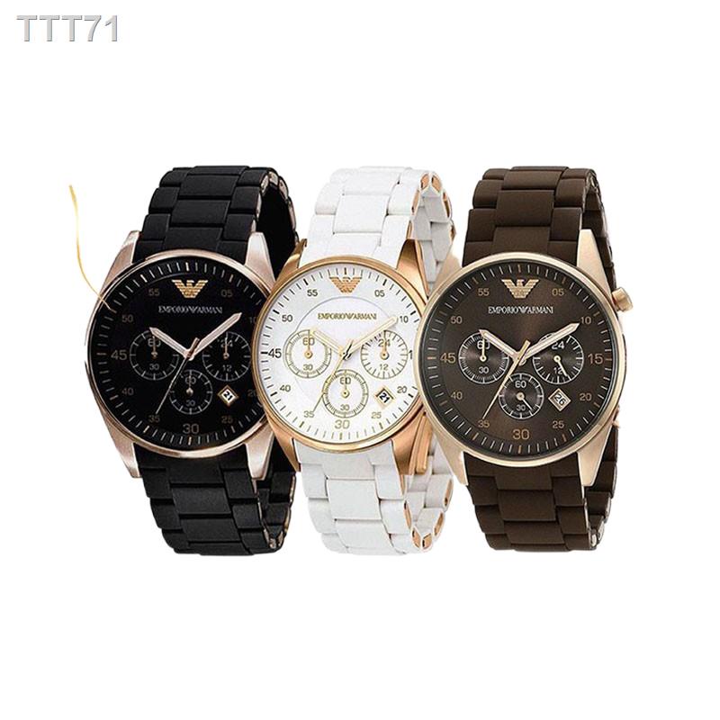♗✔♝OUTLET WATCH นาฬิกา Emporio Armani OWA304 นาฬิกาข้อมือผู้หญิง นาฬิกาผู้ชาย แบรนด์เนม  Brand Armani Watch AR5905