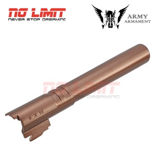 ท่อนอก R601 (Outer Barrel)สำหรับบีบี กันอัดแก๊สค่าย ARMY TTI Combat Master เปลี่ยนใช้งานได้ทันที อะไหล่บีบี กัน