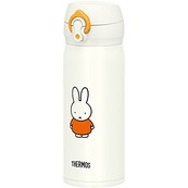 Thermos เทอร์มอส ขวดน้ำมือถือเครื่องดูดฝุ่นขวดน้ำ 0.4L สีส้มสีส้ม miffy JNL-404B WH-OR k1349