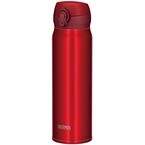 Thermos เทอร์มอส ขวดน้ำมือถือเครื่องดูดฝุ่นขวดน้ำ 0.6L เมทัลลิกสีแดง JNL-604 MTR k1375