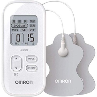 Omron อุปกรณ์บำบัดความถี่ต่ำสีขาว HV-F021-W e0145